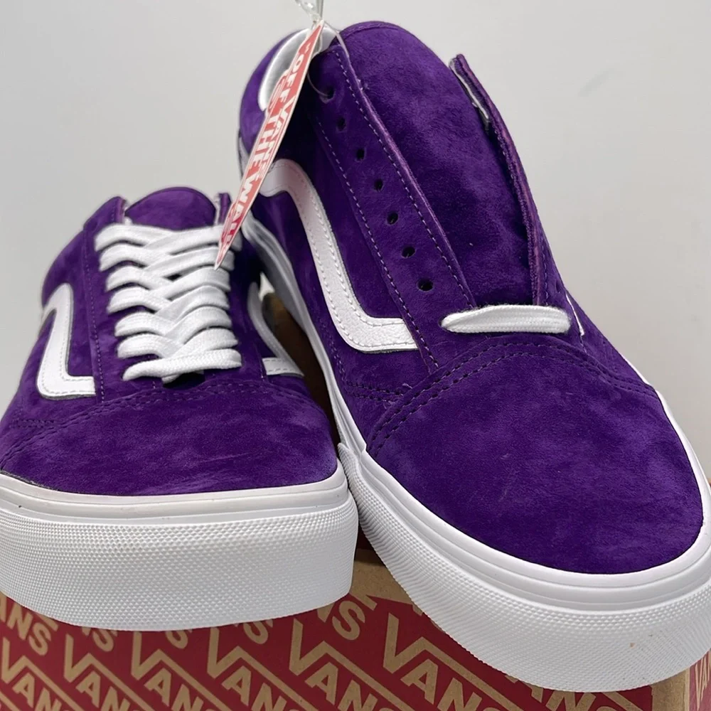 Vans Men's Purple Suede Sneakers Old Skool
Pig Suede Acai
VN0A4BW2BKE - Picture 5 of 16
